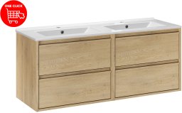UAB KAME Zestaw meblowy 120cm z umywalką meblową Lava (SET-VOC 120CM LAVA)