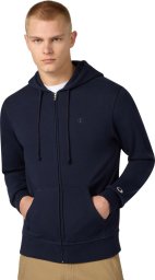 Champion Bluza męska Champion Full Zip Hoodie Sweatshirt granatowa 220786 BS501 S