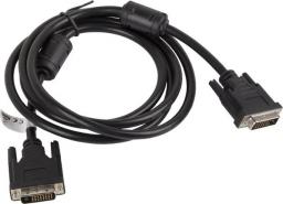 Kabel Lanberg DVI-D - DVI-D 1.8m czarny (CA-DVID-10CC-0018-BK)