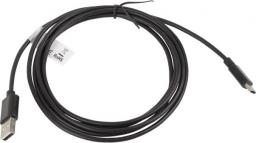 Kabel USB Lanberg USB-A - 1.8 m Czarny (CA-USBO-10CC-0018-BK)