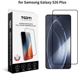 Toti Premium Tempered glass 2.5D screen protector full cover for Samsung Galaxy S26 Plus