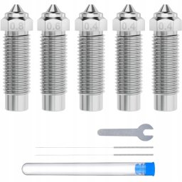 Elegoo Elegoo Multi-size hardened steel nozzle pack for Neptune 4 Max/4 Plus