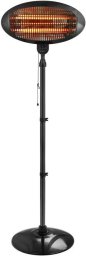 Grzejnik Emerio Emerio PH-121951, Quartz electric space heater, IP34, Indoor, Floor, Black, 2000 W