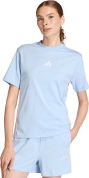 Adidas Koszulka damska adidas Essentials 3-Stripes Cotton błękitna KB7119 L