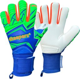 4keepers Rękawice bramkarskie Force V5.25 Twist HNC niebiesko-zielone 9,5
