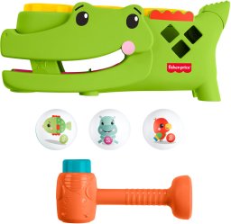Mattel FP krokodyl z piłeczkami do wbijania JLB94 /2