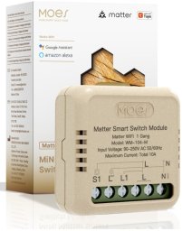 Moes Przekaźnik 1-kanałowy Mini Matter Moes MWM-104-M