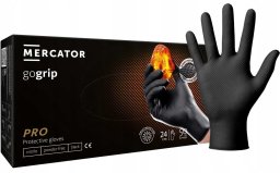 Mercator Medical Rękawice Nitrylowe 50 szt. 9-L Gogrip Black