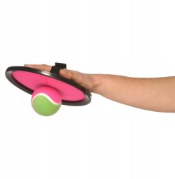 Eddy Toys Eddy Toys - Piłka Super Grip z tarczą do łapania na rzep
