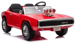 Super-Toys Auto Na Akumulator Dodge Charger R/T DLS-K12 24V7Ah Czerwony EDUKAMP