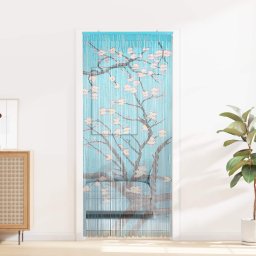 Chomik vidaXL Firanka na drzwi przeciw owadom wielokolorowy 200 x 90 cm