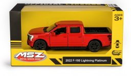 MSZ 2022 Ford F-150 Lightning Platinum Red