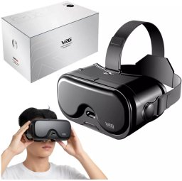 Alogy Okulary VR do telefonu VRG Q8 Wirtualna Rzeczywistość 3D Gogle Gry Filmy