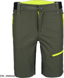 CERVA L-SURE ELIAS - Krótkie spodnie stretch ochronne do pasa szorty w stylu outdooro wykonane bardzo cienkiego elastyczne wstawkami w pasie dwie duże kieszenie L-SURE ELIAS M