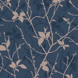 Octopus Publishing Group WALLPAPER 122431 BELLE NAVY/COPPER