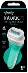Wilkinson Sword WILKINSON_Sword Intuition Sensitive maszynka do golenia z wymiennymi ostrzami 4szt.