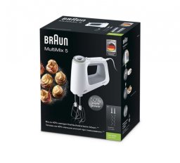 Mikser Braun Braun HM 5000 WH Mikser ręczny 700 W Szary, Biały