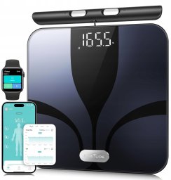 Waga łazienkowa Tanita Posture Waga osobowa 8 elektrod BMI 28 pomiarów LED łazienkowa Czarna