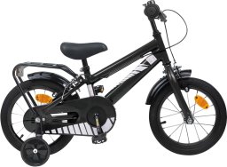 vidaXL vidaXL Rower Dziecięcy 12 Cali dla dzieci w wieku 2-4 lata Czarny