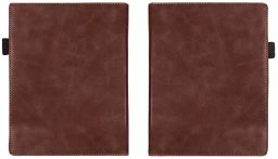 Pokrowiec SUPERO Etui z paskiem i podstawką do czytnika Pocketbook Inkpad 4/ Color 2, brązowe