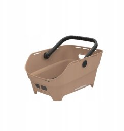 Basil Kosz tylny na bagażnik CENTO NEO rear bicycle basket 21L MIK System (ready to go) sand