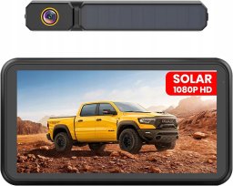 Germes Lab Foxpark Solarna Kamera Cofania Bezprzewodowa HD 1080p Monitor 5 cali IP69K