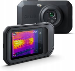 Commax FLIR C8 kompaktowa kamera termowizyjna 320x240 inspekcyjna HVAC