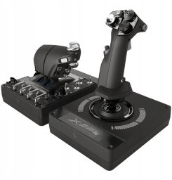 Joystick Logitech Joystick G Saitek Pro Flight Rhino do symulacji lotniczych