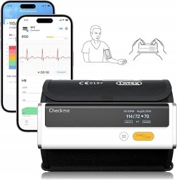 Ciśnieniomierz Hi-Tech Medical Ciśnieniomierz CheckMe Armfit Plus EKG Bluetooth Aplikacja Wiele Kont