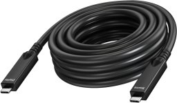 Kabel USB Vision USB-Kabel USB-C (M) do USB-C (M) USB 3.2 3 A 15 m 4K60Hz wsparcie czarny