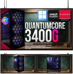 Komputer Adronix ZESTAW RYZEN QUANTUMCORE 5 |VEGA 11|16GB|512GB| WI-FI|WIN 11