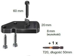 Spax Stick Pro Na 1M2 (40) niewidoczny montaż deski tarasowej (SXD252433)