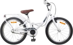 vidaXL vidaXL Rower Dziecięcy 20 Cali dla dzieci w wieku 6-11 lat Biały