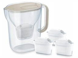 Dzbanek filtrujący Brita Dzbanek Essential XL+3 wkłady (piaskowy)