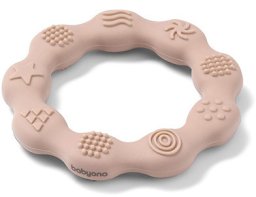 BabyOno 825/04 GRYZAK SILIKONOWY RING BEŻOWY