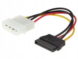 Delock Kabel adapter zasilający Molex 4Pin do Sata 15 Pin 17 cm