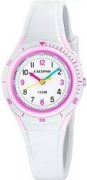Calypso Zegarek dla dzieci Calypso K5856-1 biały pasek