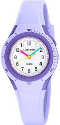 Calypso Zegarek dla dzieci Calypso K5856-3 fioletowy pasek
