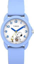 Timex Zegarek dla dzieci Timex TW2Y51100 niebieski pasek