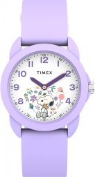 Timex Zegarek dla dzieci Timex TW2Y51200 fioletowy pasek
