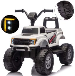 Milly Mally Milly Mally Pojazd na akumulator Ford F-150 Raptor White EDUKAMP
