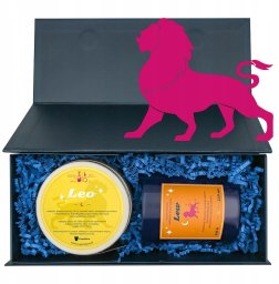Cup&You Zestaw prezentowy LEW herbata i świeczka zapachowa dla osoby ze znakiem zodiaku lwa - prezent upominek dla kobiety faceta mamy taty babci dziadka