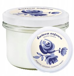 Cup&You ręcznie robiona świeca sojowa zapachowa w szkle SZAFIROWY BLASK 25h palenia 150ml