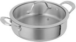 Patelnia Lumarko Kuhn Rikon allround Patelnia do serwowania niepowlekana 5,0 L 28 cm (37478)
