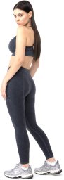 Carpatree Damskie Legginsy Getry Carpatree Marble Story Midnight Mist