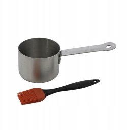 Barbecook Barbecook | Stainless steel saucepot with brush, 10.5 x 7.5 x 23 cm | BC-ACC-7211