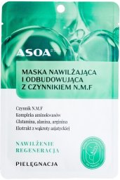 DEWYTRE ASOA_Maska w płachcie Nawilżająca i Odbudowująca z Czynnikiem N.M.F 30g