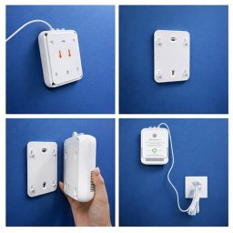 Smartwares Detektor 2w1 gaz + tlenku wgla NG CH4 CO 52654 a