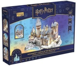 Cubicfun Puzzle 3D Harry Potter zamek Hogwart LED