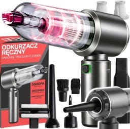 Odkurzacz ręczny Aptel Odkurzacz ręczny 120w akumulator 5500 pa silnik bezszczotkowy 3-biegowy